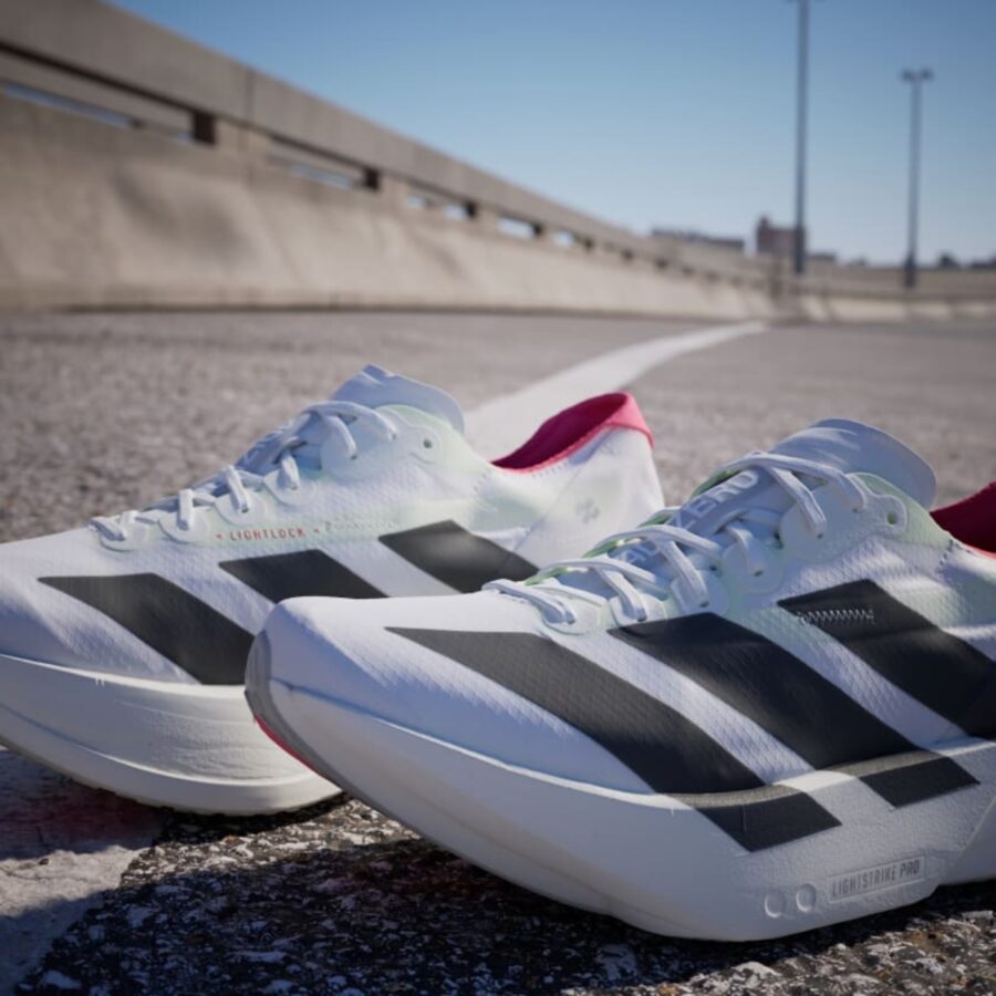 giày adidas adizero adios pro 4 'white black' jr1094