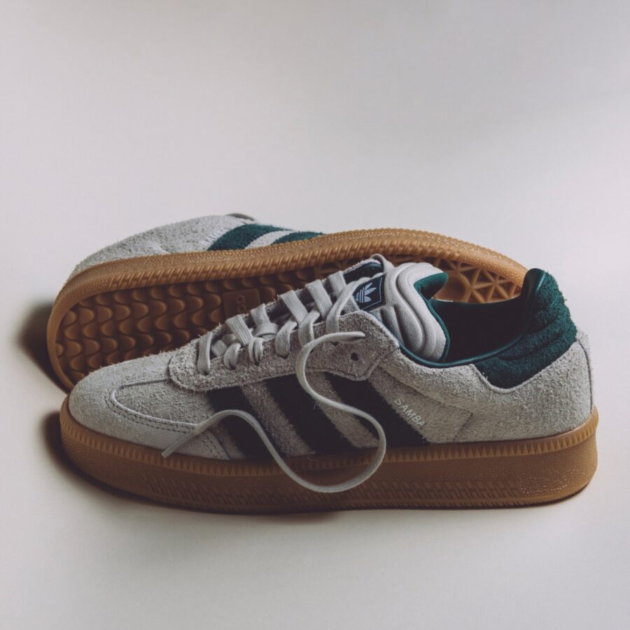 giày adidas samba xlg 'putty grey collegiate green' ji3197