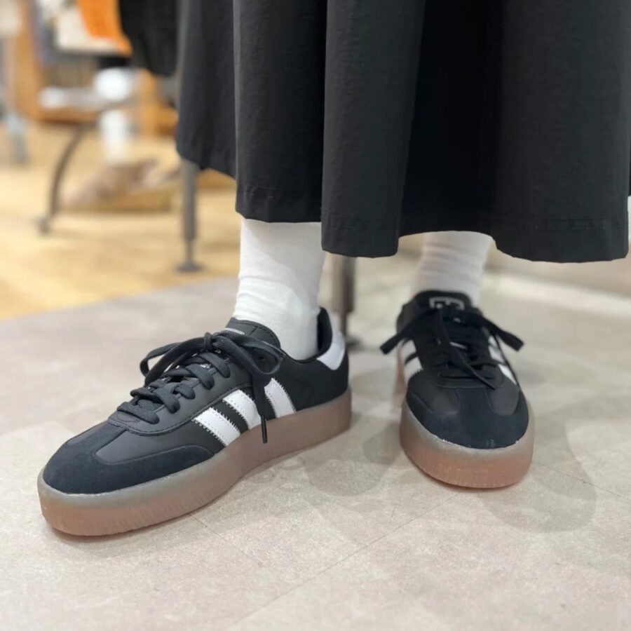 giày adidas sambae 'black white gold' ji1350