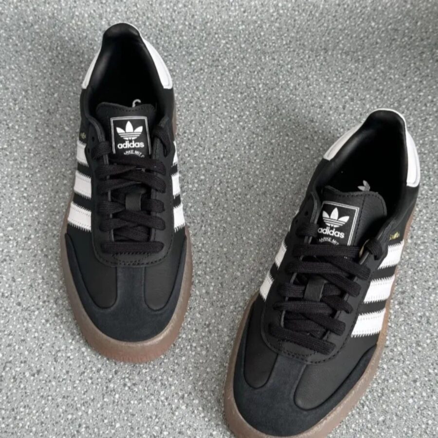 giày adidas sambae 'black white gold' ji1350