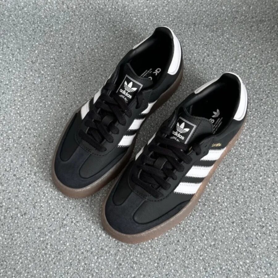 giày adidas sambae 'black white gold' ji1350