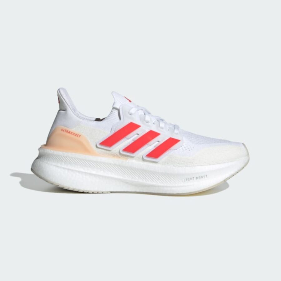 giày adidas ultraboost 5 'cloud white semi lucid red' jh9057