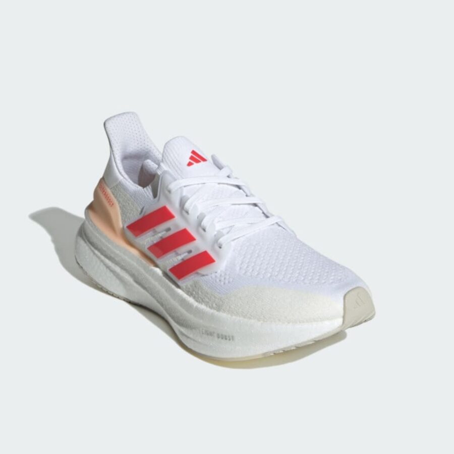 giày adidas ultraboost 5 'cloud white semi lucid red' jh9057