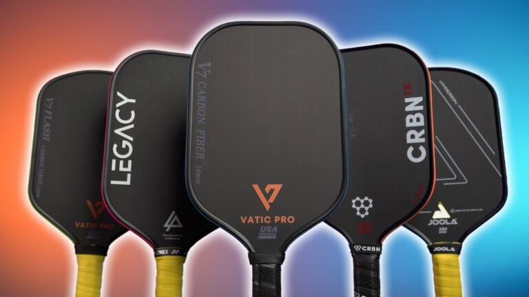 vợt pickleball sợi carbon tốt nhất năm 2025