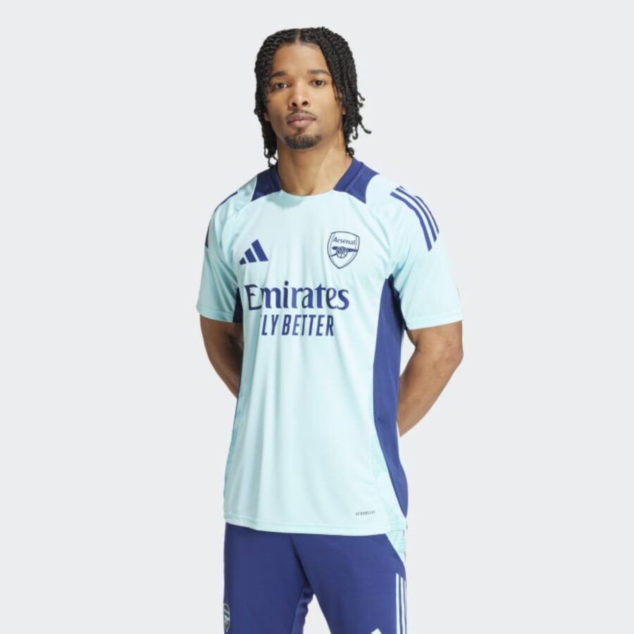 áo adidas arsenal fc tiro 24 training jersey ‘sky blue’ it2228