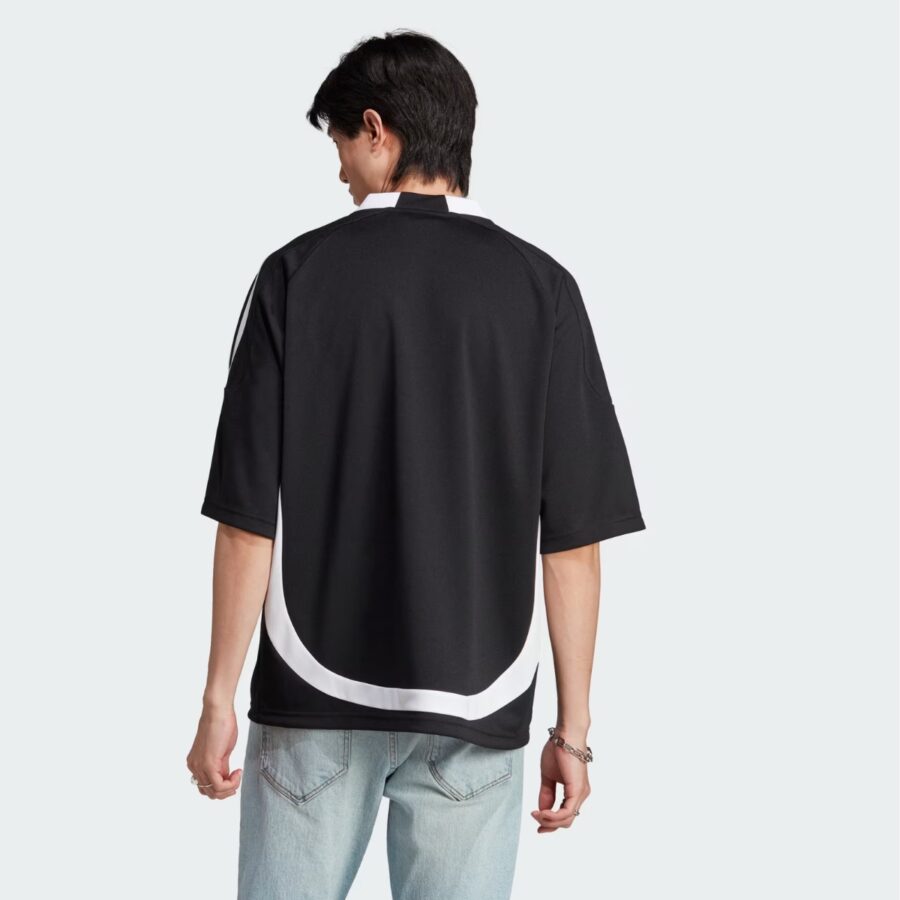 áo adidas adilenium oversized short sleeve jersey 'black' iw3635
