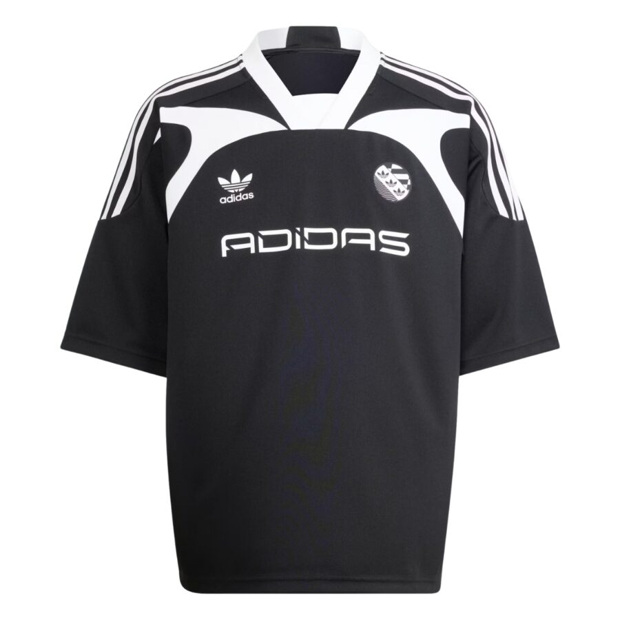 áo adidas adilenium oversized short sleeve jersey 'black' iw3635