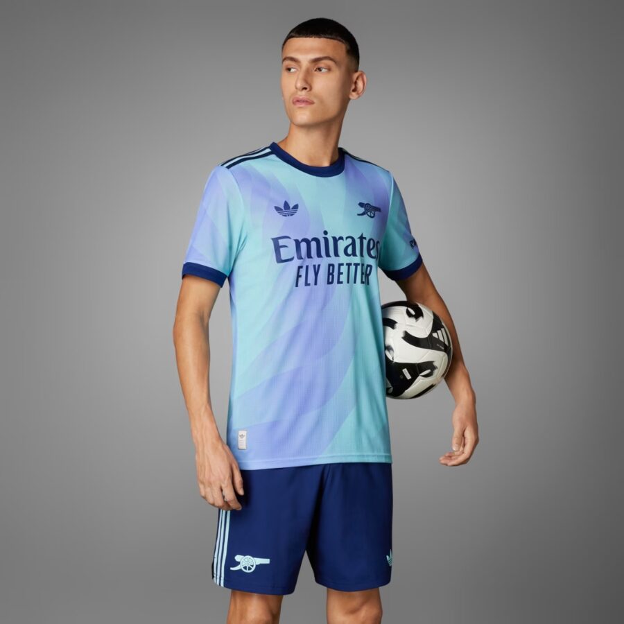 áo adidas arsenal 2425 third authentic jersey 'blue' iz0112