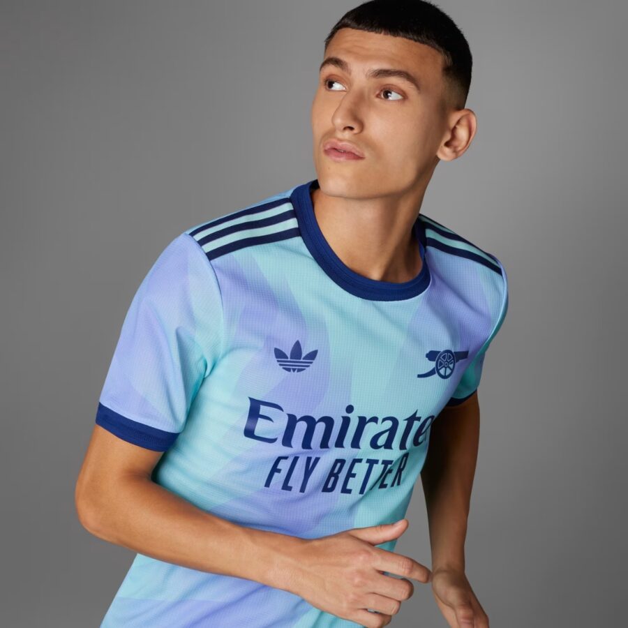 áo adidas arsenal 2425 third authentic jersey 'blue' iz0112