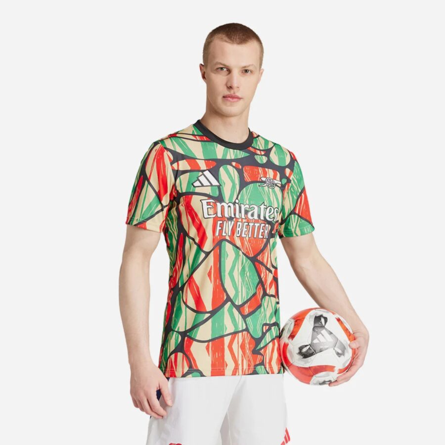 áo adidas arsenal pre-match jersey 'multicolor' is9996