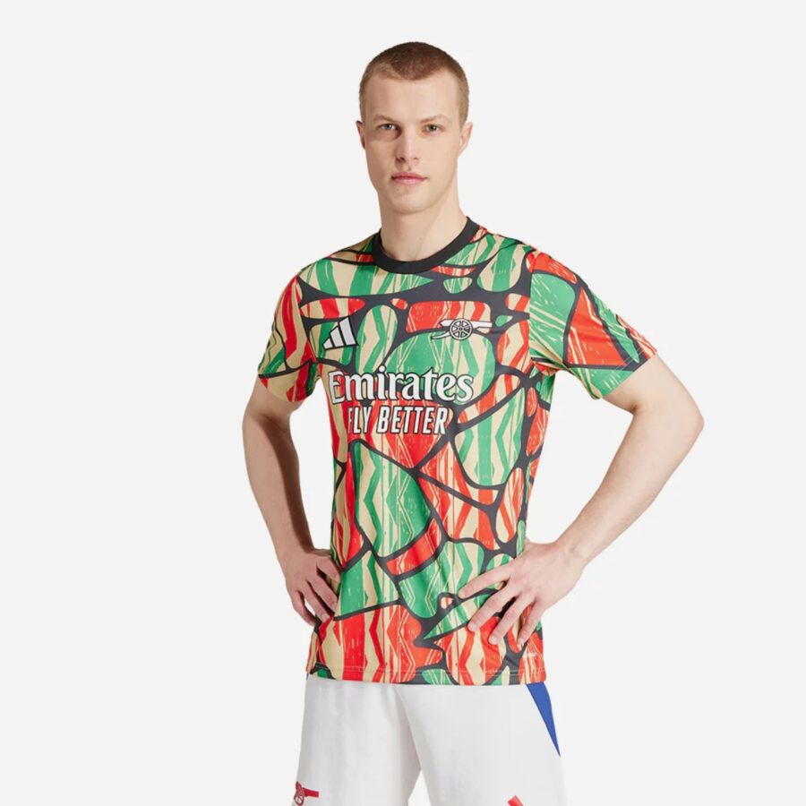 áo adidas arsenal pre-match jersey 'multicolor' is9996
