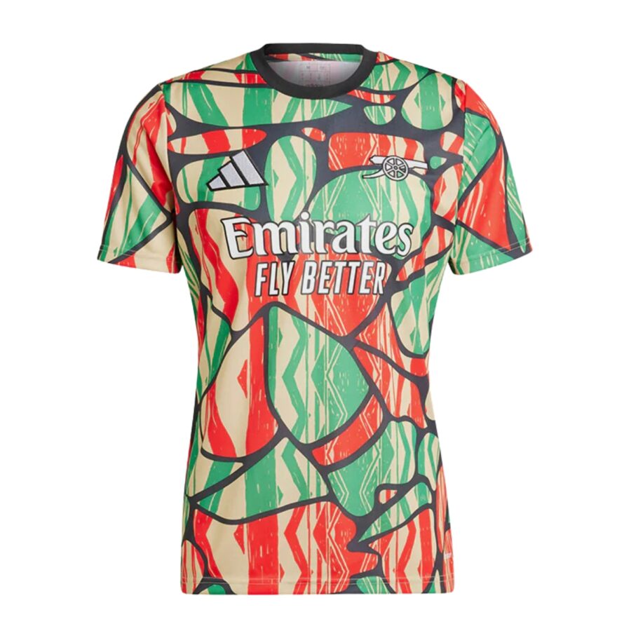 áo adidas arsenal pre-match jersey 'multicolor' is9996