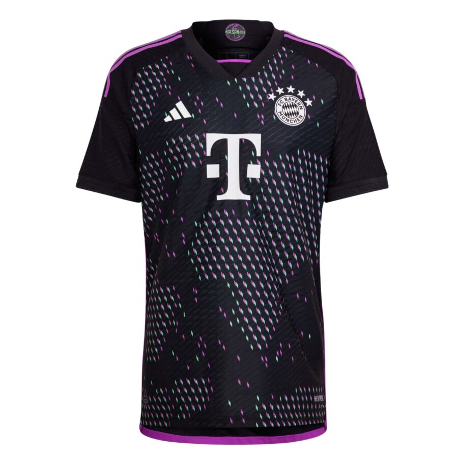 áo adidas fc bayern 2324 away jersey 'black purple' hr6947