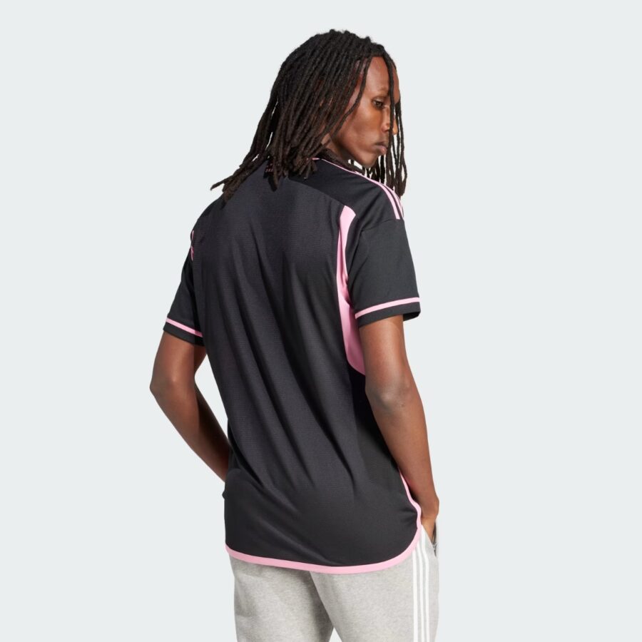 áo adidas inter miami cf 2324 away authentic jersey 'black bliss pink' is4874
