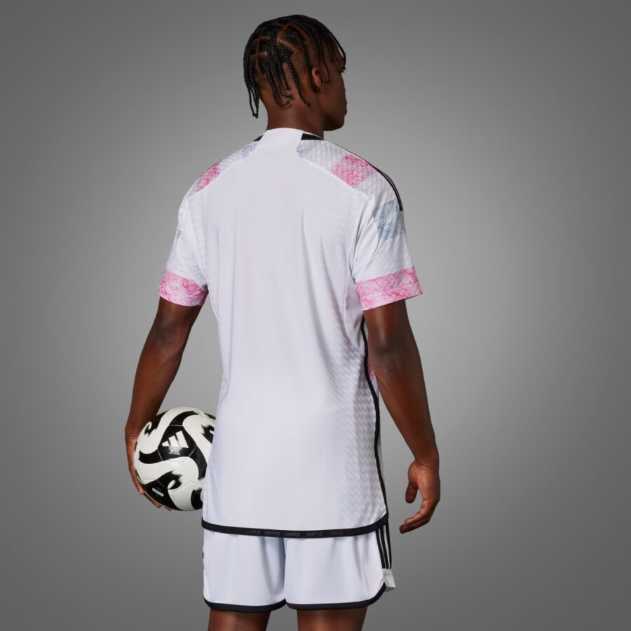 áo adidas juventus 2324 away jersey 'white pink' hr8246