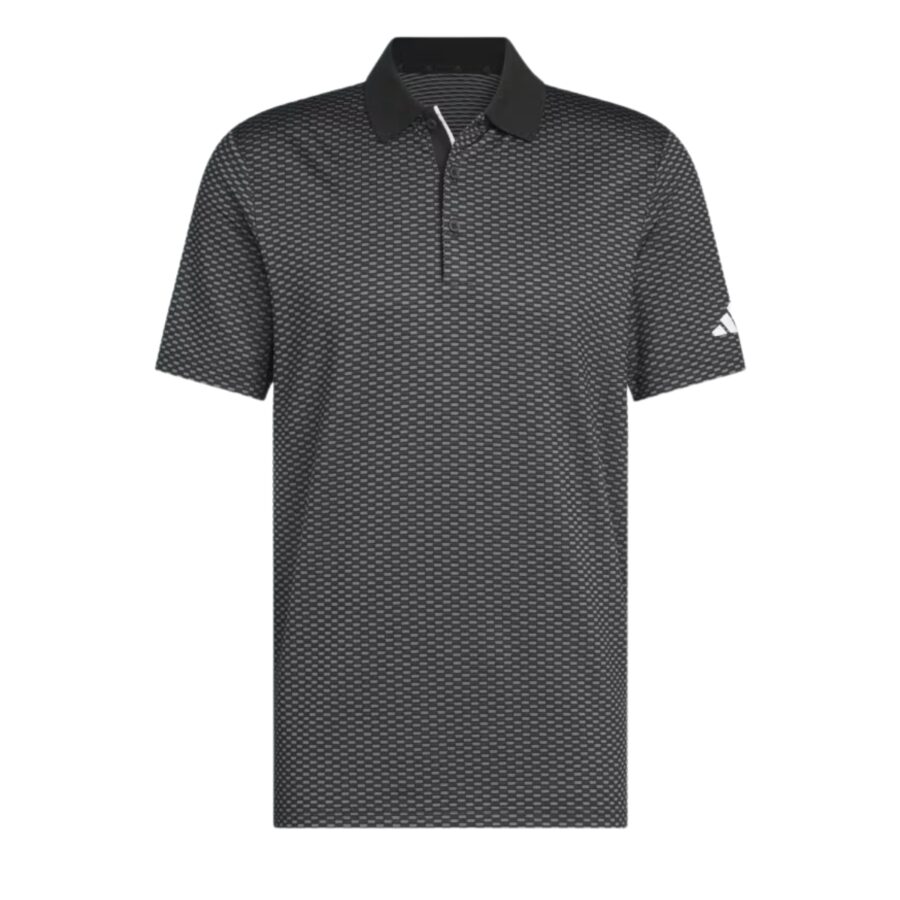 áo adidas polo golf beyond textured nam 'black' im7869