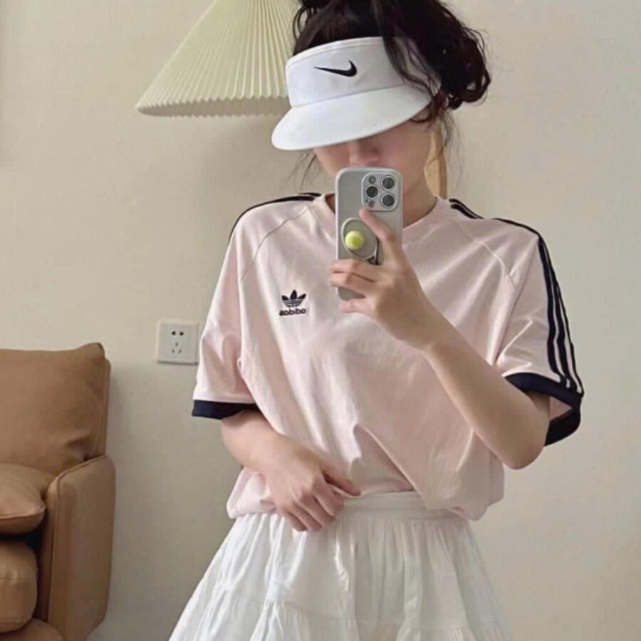áo adidas sst 3-stripes pink ic5539