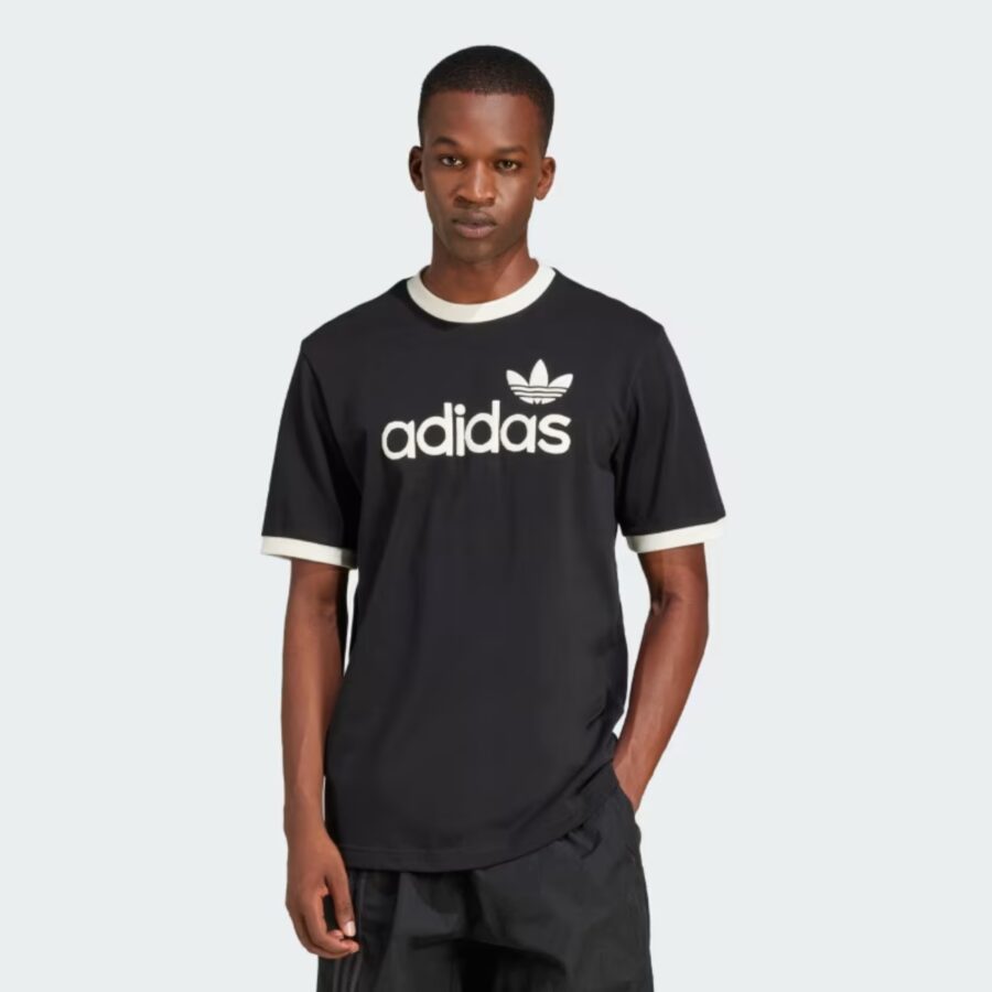 áo adidas t-shirt adidas simple nam 'black' jc8372