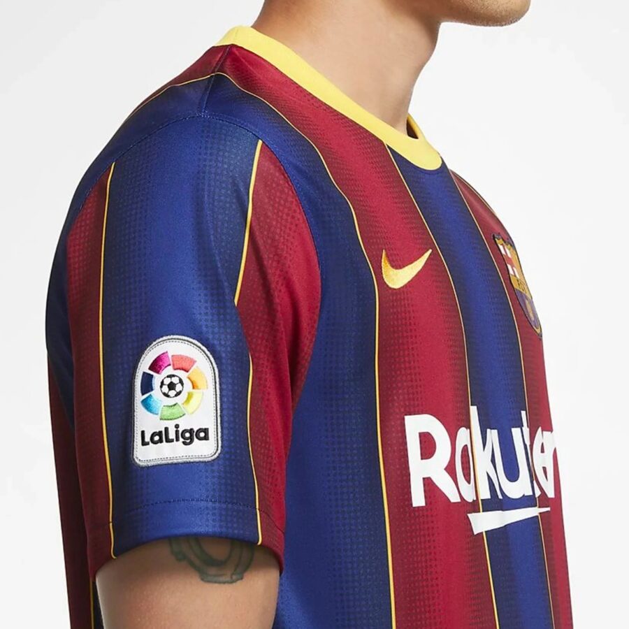 áo nike fc barcelona 202021 stadium home jersey 'blue' cd4232-456