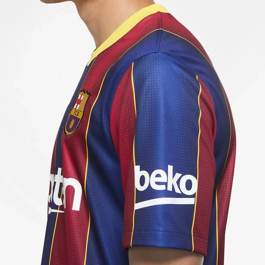 áo nike fc barcelona 202021 stadium home jersey 'blue' cd4232-456