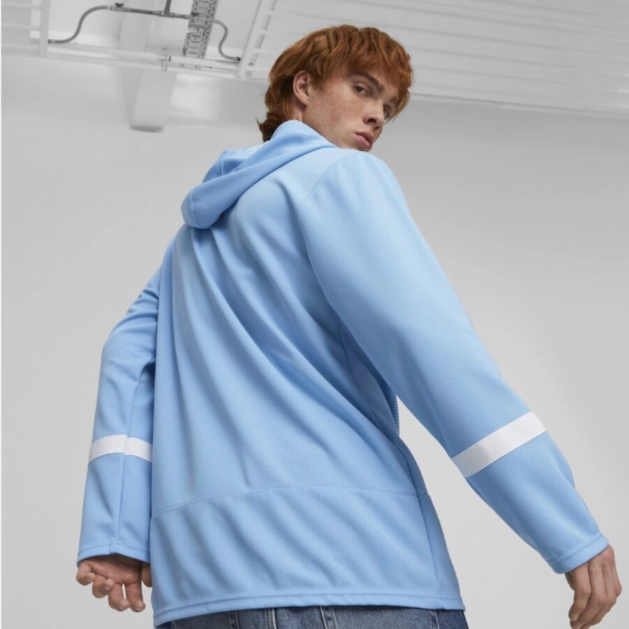 áo puma manchester city 2324 oversize winter hooded 'blue' 774346-01
