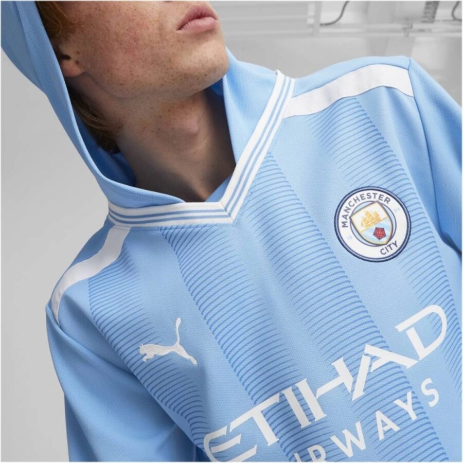 áo puma manchester city 2324 oversize winter hooded 'blue' 774346-01