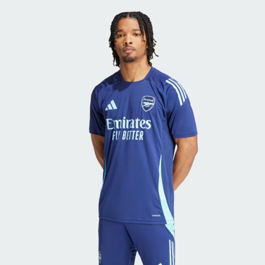áo adidas arsenal tiro 24 training jersey blue it2227