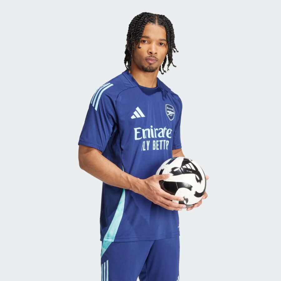 áo adidas arsenal tiro 24 training jersey blue it2227
