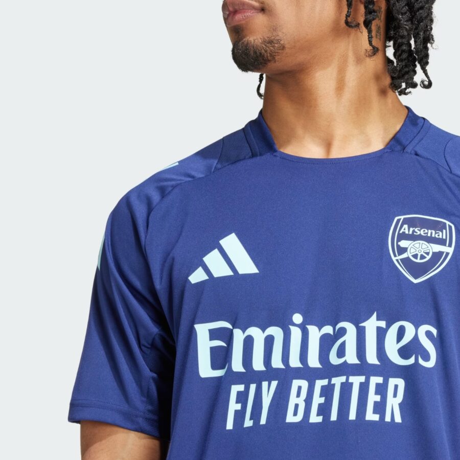 áo adidas arsenal tiro 24 training jersey blue it2227