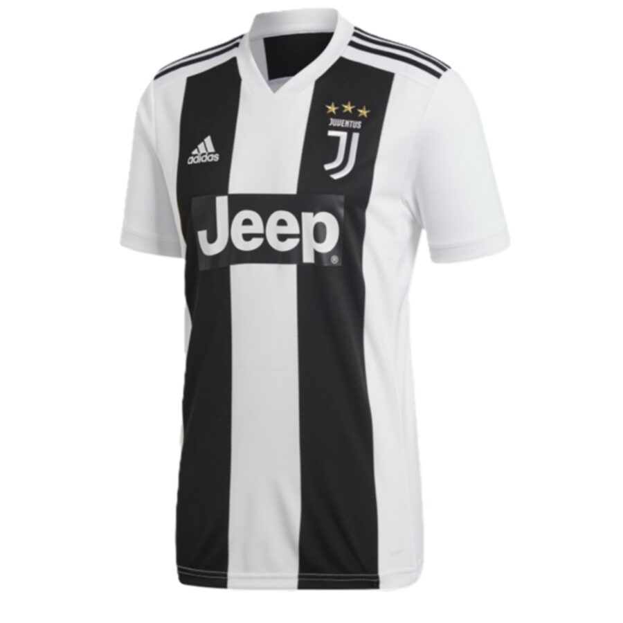 áo adidas juventus 1819 home jersey 'white black' cf3489