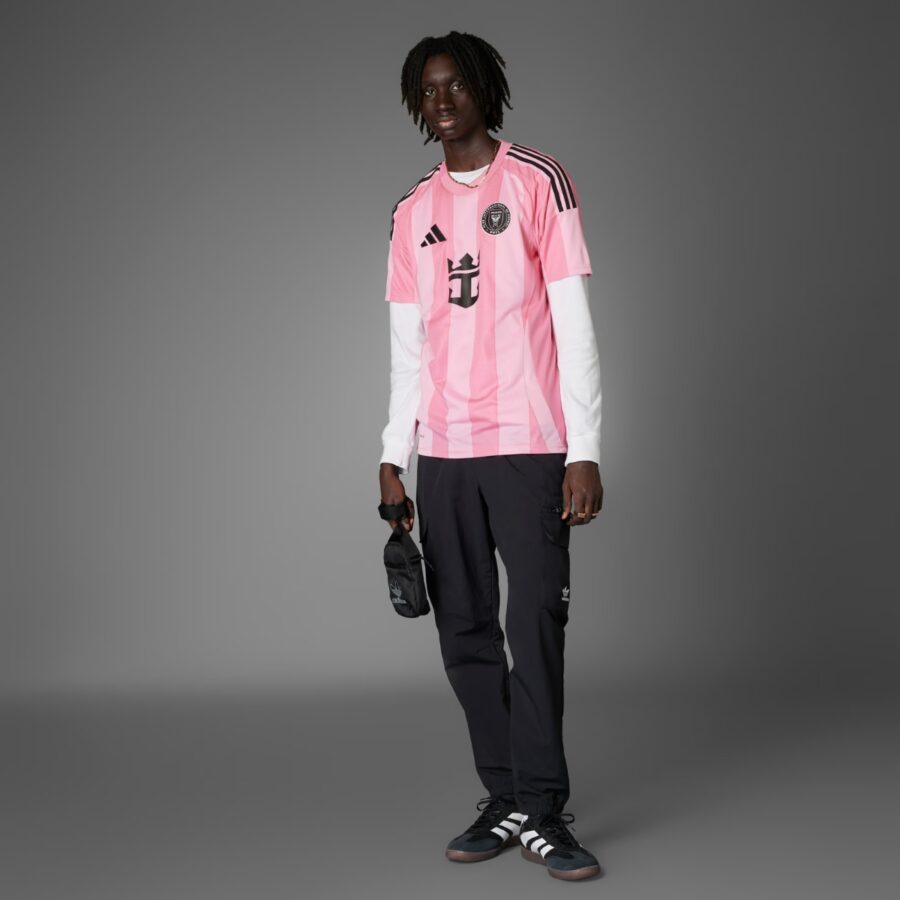 áo adidas performance inter miami cf men's jersey pink jj1392