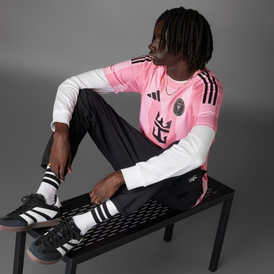 áo adidas performance inter miami cf men's jersey pink jj1392