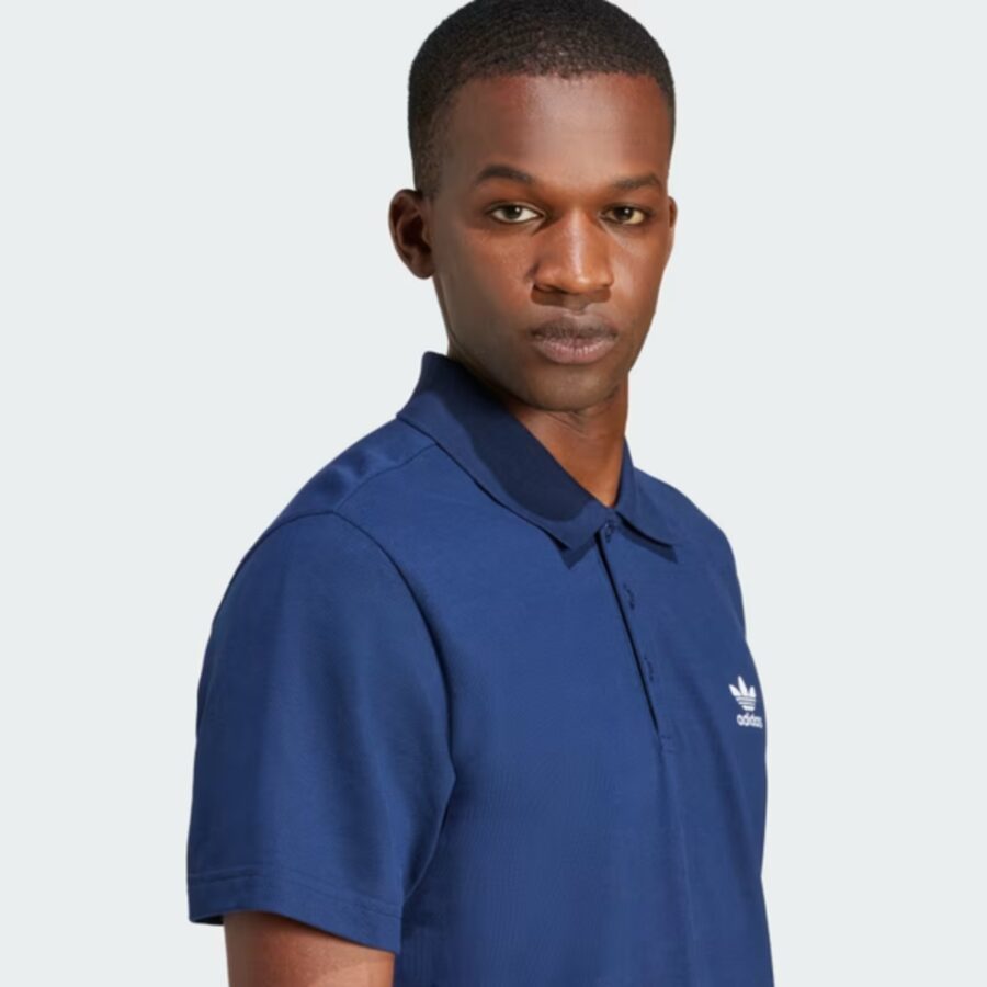 áo adidas polo essentials ba lá nam 'night indigo' jd2440