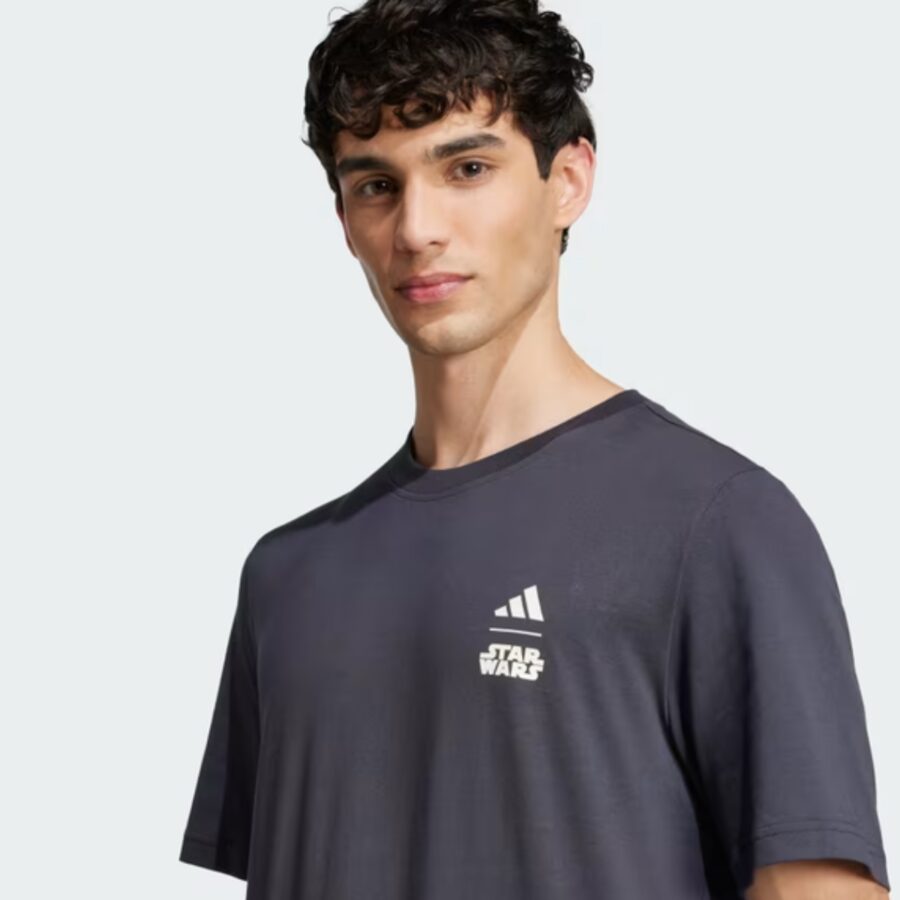 áo adidas t-shirt x star wars™ the mandalorian™ nam 'night grey' ji5716