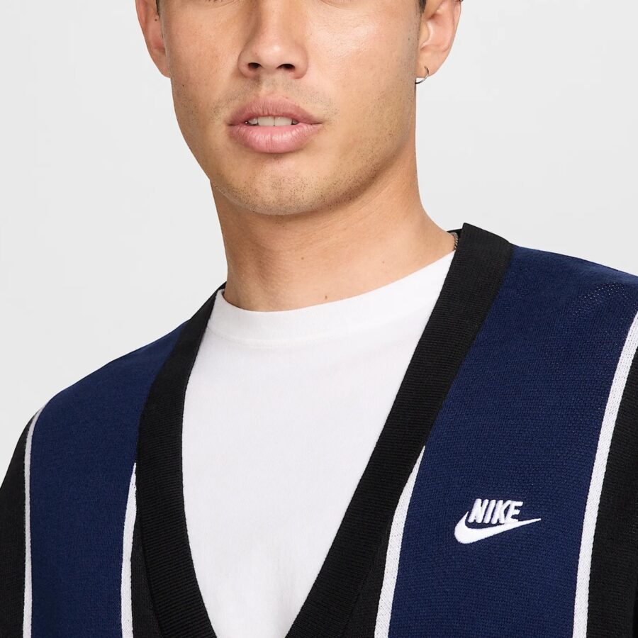 áo nike club men's fairway striped sweater 'midnight navy' hm4813-010