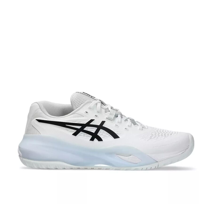 giày tennis/pickleball asics men's gel-resolution x white black 1041a481-100