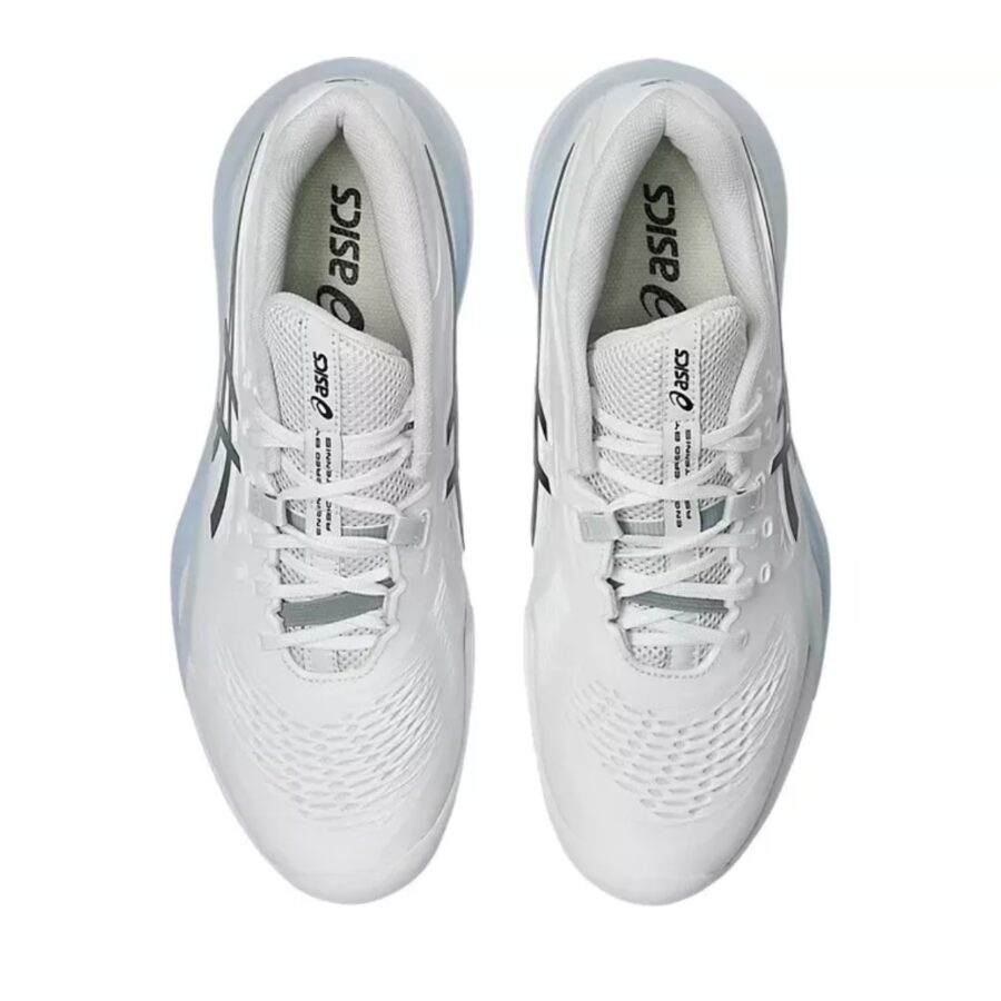 giày tennis/pickleball asics men's gel-resolution x white black 1041a481-100