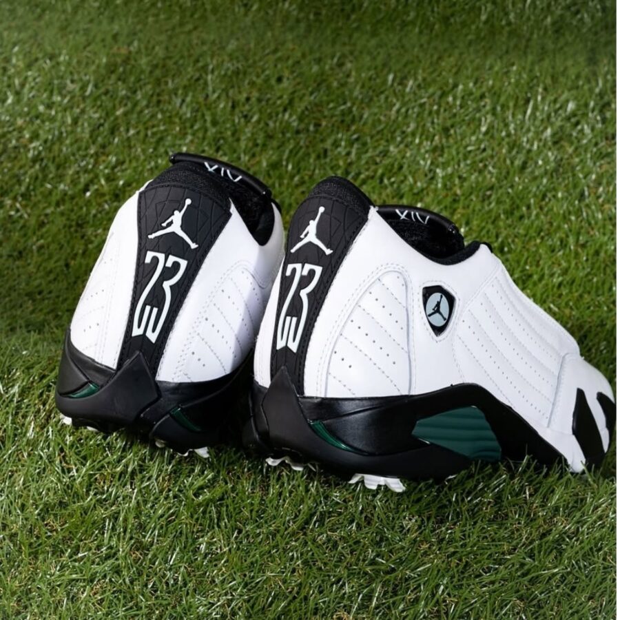 giày air jordan 14 golf 'oxidized green' hj7710-100