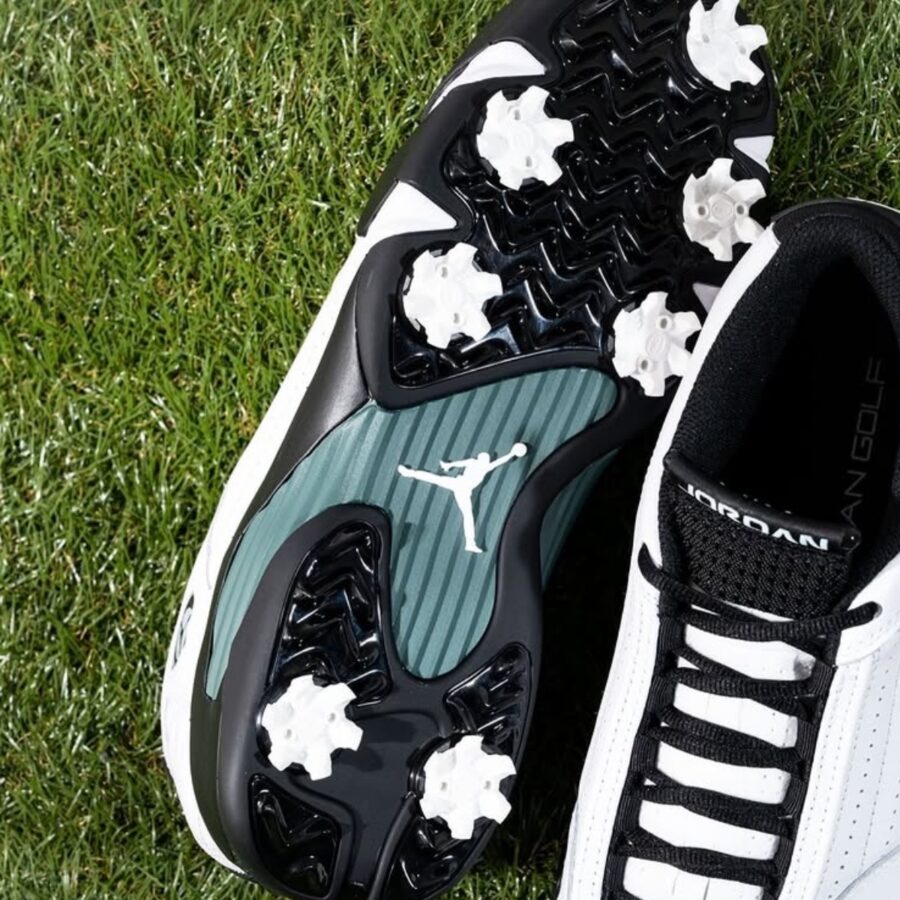giày air jordan 14 golf 'oxidized green' hj7710-100