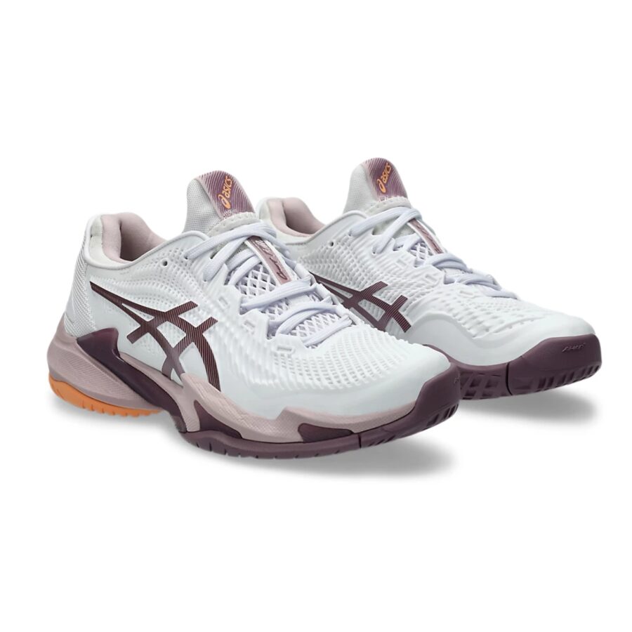 giày asics court ff 3 'white watershed rose' 1042a220-104
