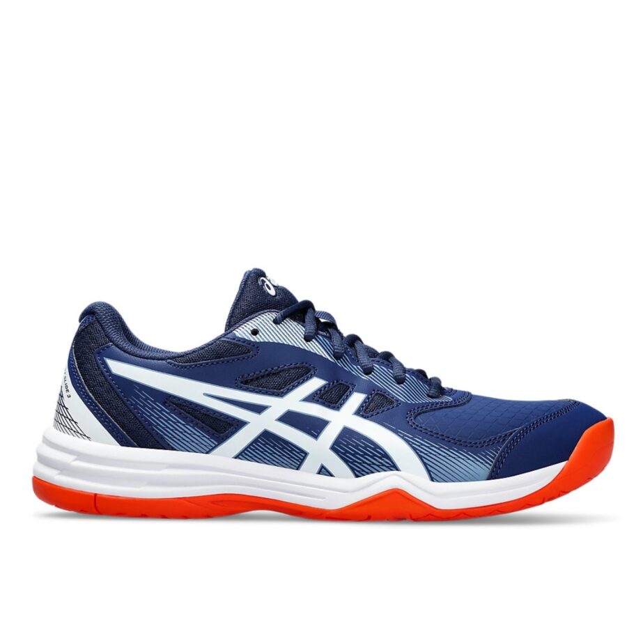 giày asics court side 3 blue expanse white 1041a335-401