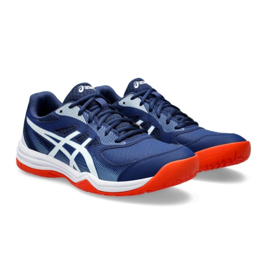 giày asics court side 3 blue expanse white 1041a335-401