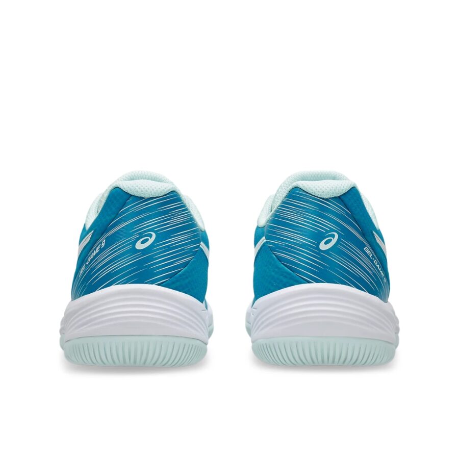giày tennis/pickleball asics gel game 9 teal 'blue white' 1042a211-406