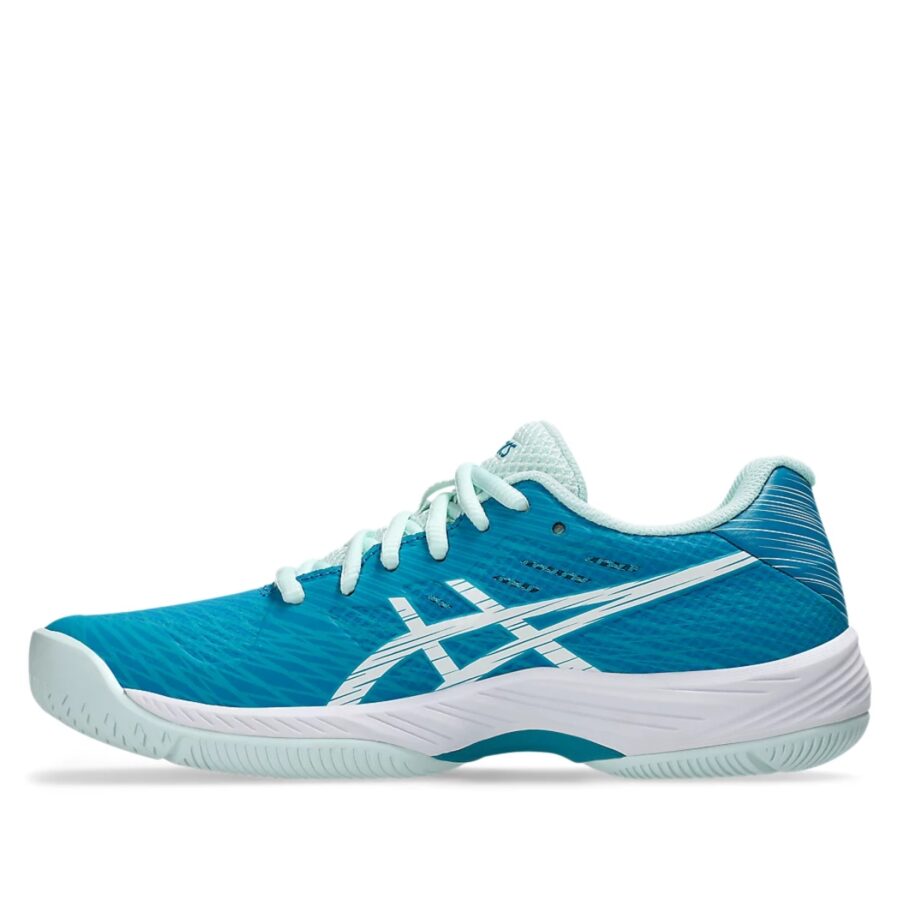 giày tennis/pickleball asics gel game 9 teal 'blue white' 1042a211-406