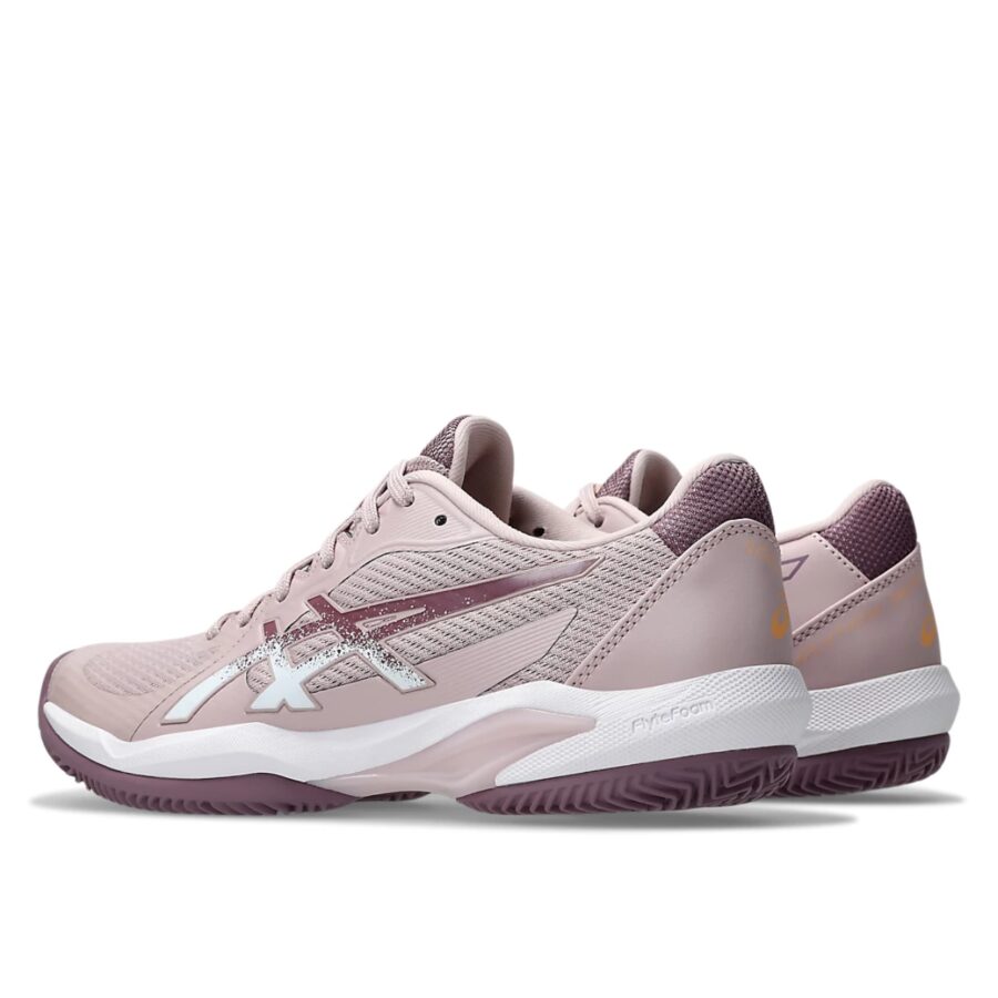 giày tennis/pickleball asics solution swift ff 2 clay 'watershed rose' 1042a267-700