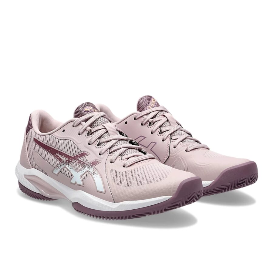 giày tennis/pickleball asics solution swift ff 2 clay 'watershed rose' 1042a267-700