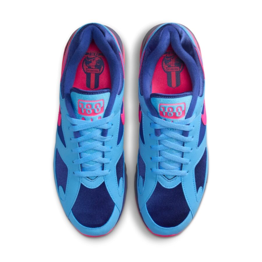 giày nike air max 180 'university blue hyper pink' hq1706-401
