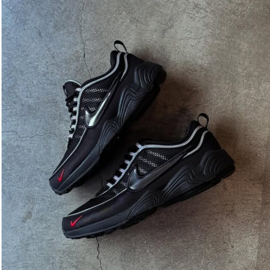 giày nike air zoom spiridon og black hf9117-002