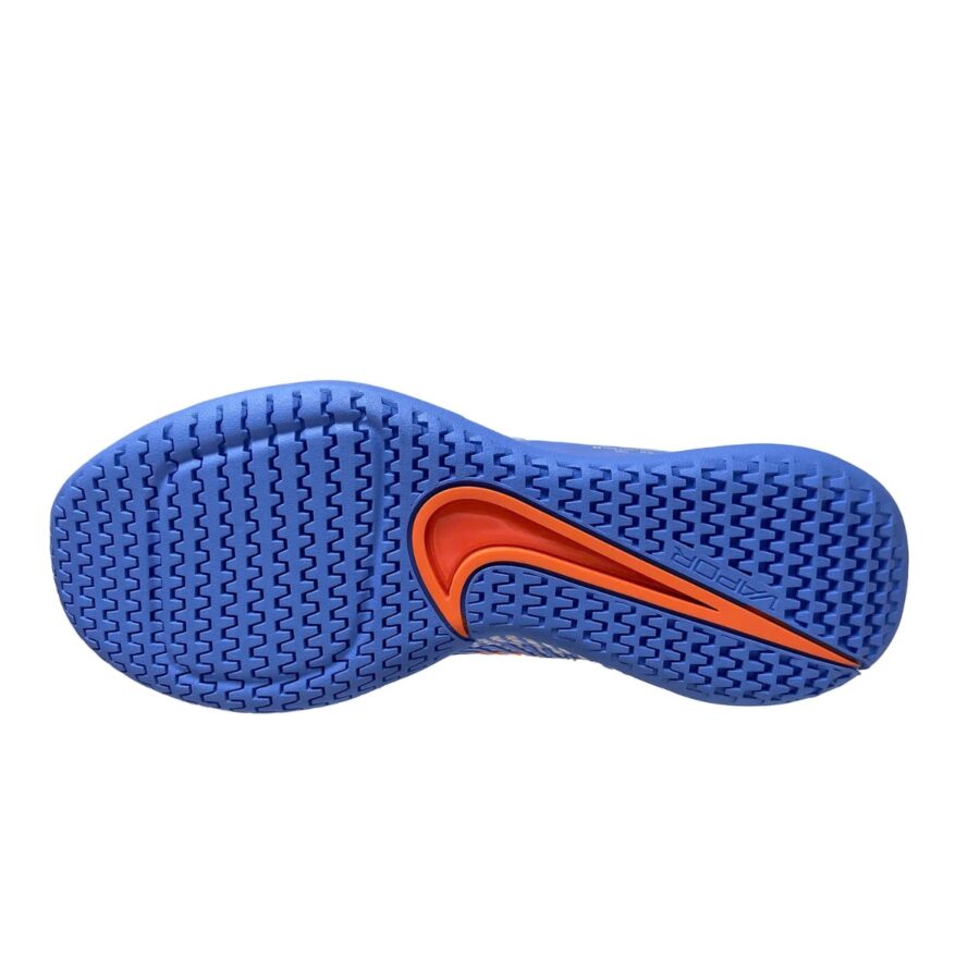 giày tennis/pickleball nike court air zoom vapor 11 hc white light wild mango royal pulse dr6965-106