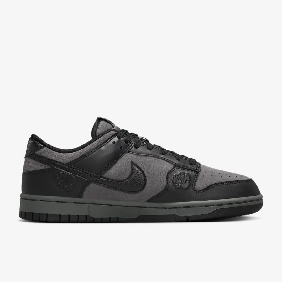 giày nike dunk low 'black roses' hf1986-001